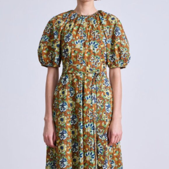 Apiece Apart Dresses & Skirts - Apiece Apart Antonella Maxi Dress in Batik Floral Bronze